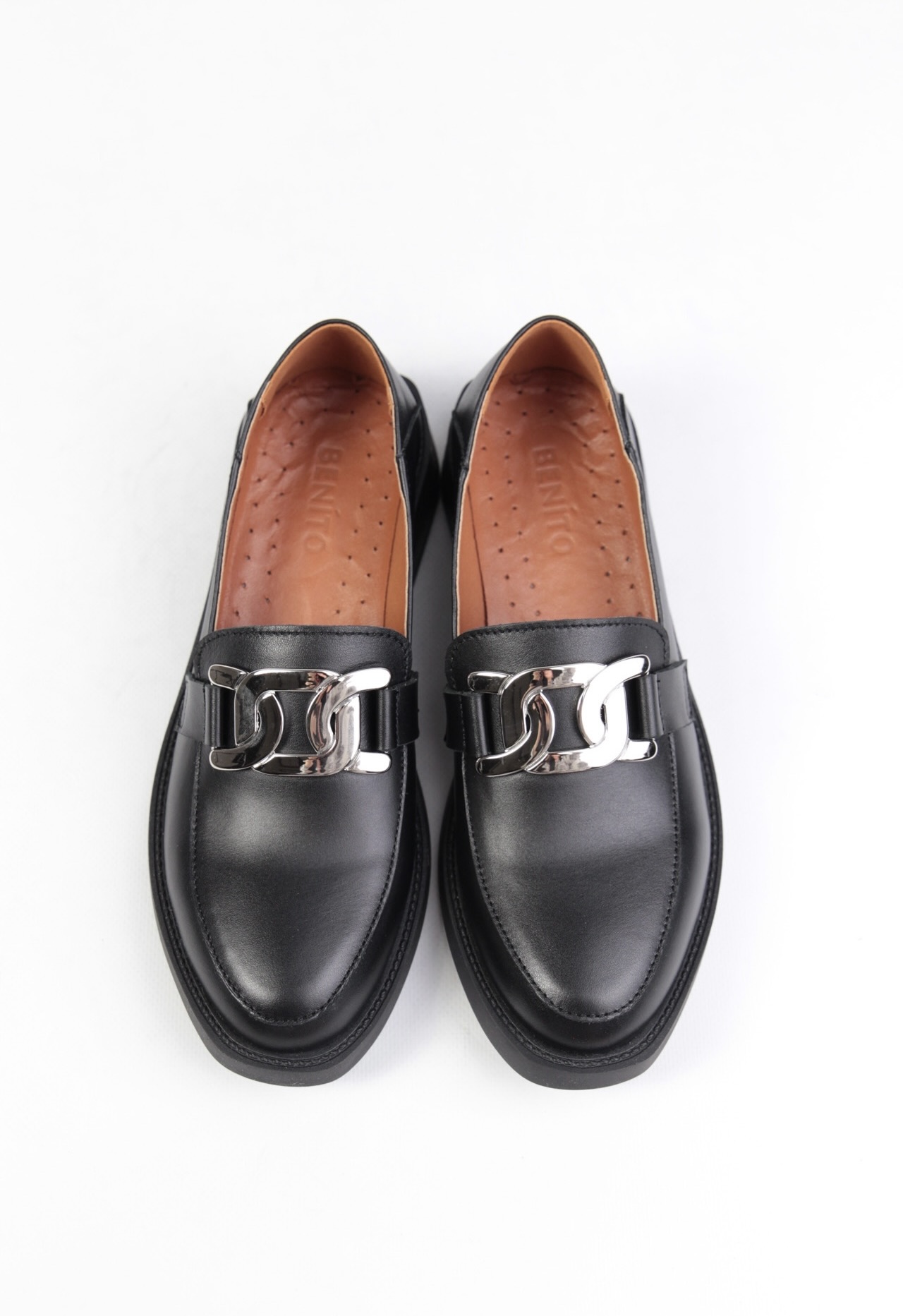 картинка Лоферы кожаные Benito от магазина Pratik