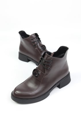 Ботинки кожаные Benito 1219-1/32/02 new- фото 1 - интернет-магазин обуви Pratik