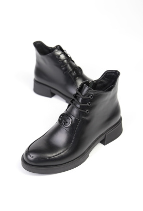 Ботинки кожаные Benito 1219-1/01/02 new- фото 1 - интернет-магазин обуви Pratik