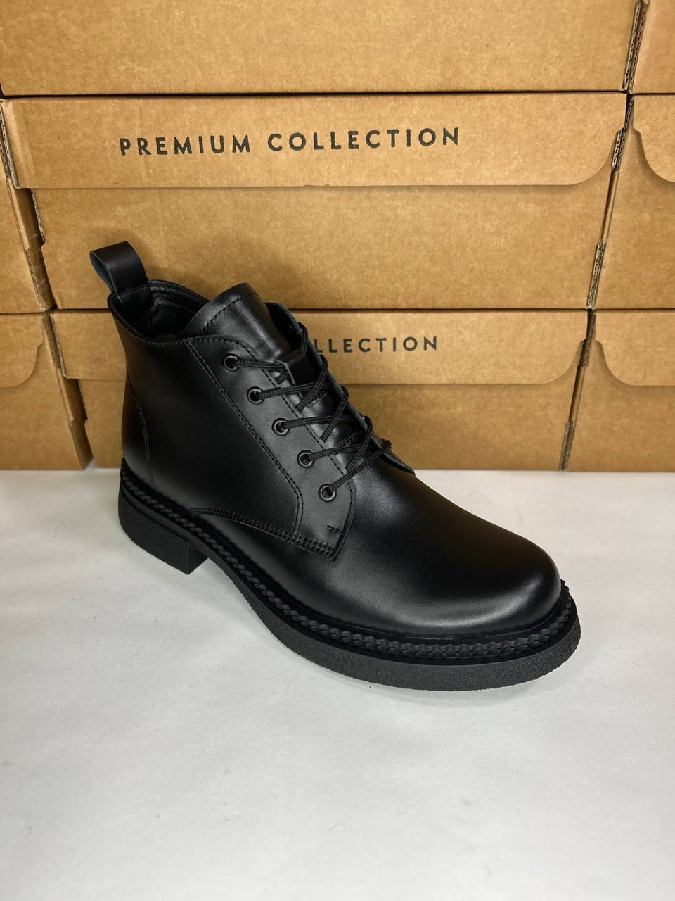 картинка Ботинки кожаные Benito от магазина Pratik