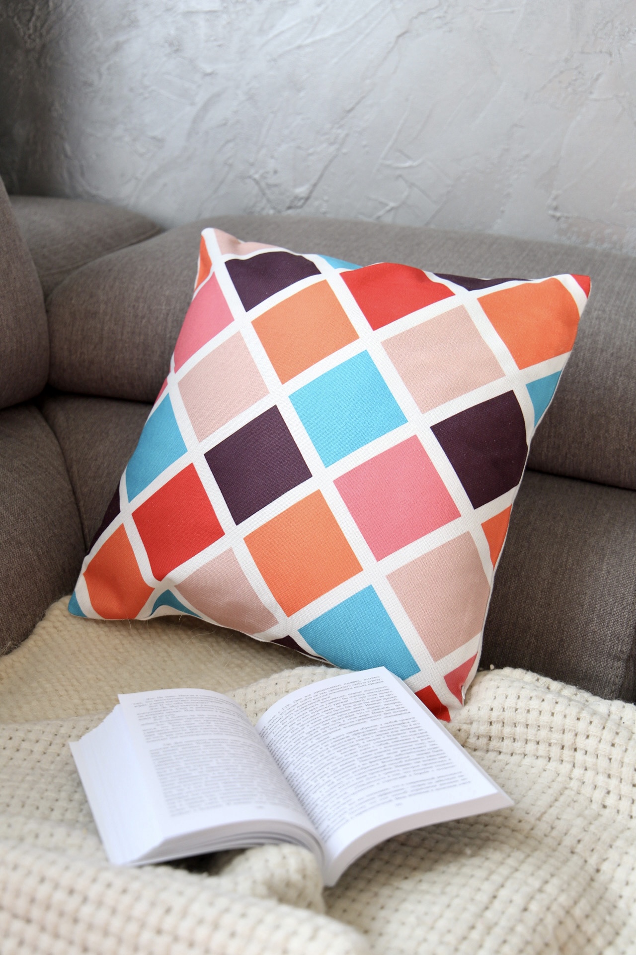 картинка Наволочка декоративная орнамент Квадрат от магазина Pratik