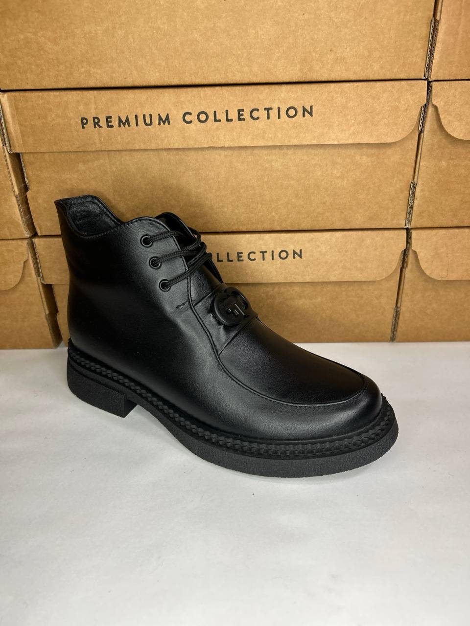 картинка Ботинки кожаные Benito от магазина Pratik