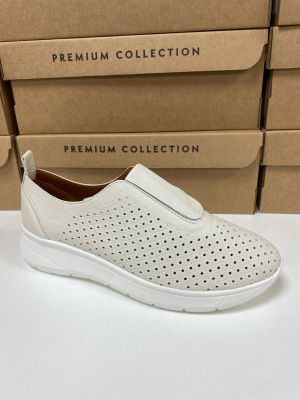 Кроссовки кожаные Benito GL0283- фото 1 - интернет-магазин обуви Pratik