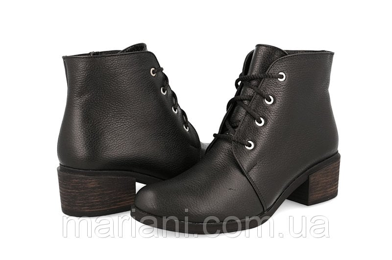 Ботинки кожаные Mariani 788/28 фото 1 - интернет-магазин обуви Pratik
