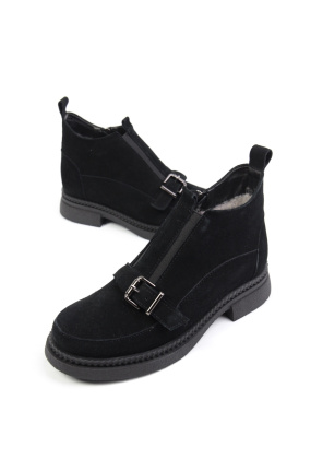 Ботинки замшевые Benito 1282/02/03 new- фото 1 - интернет-магазин обуви Pratik