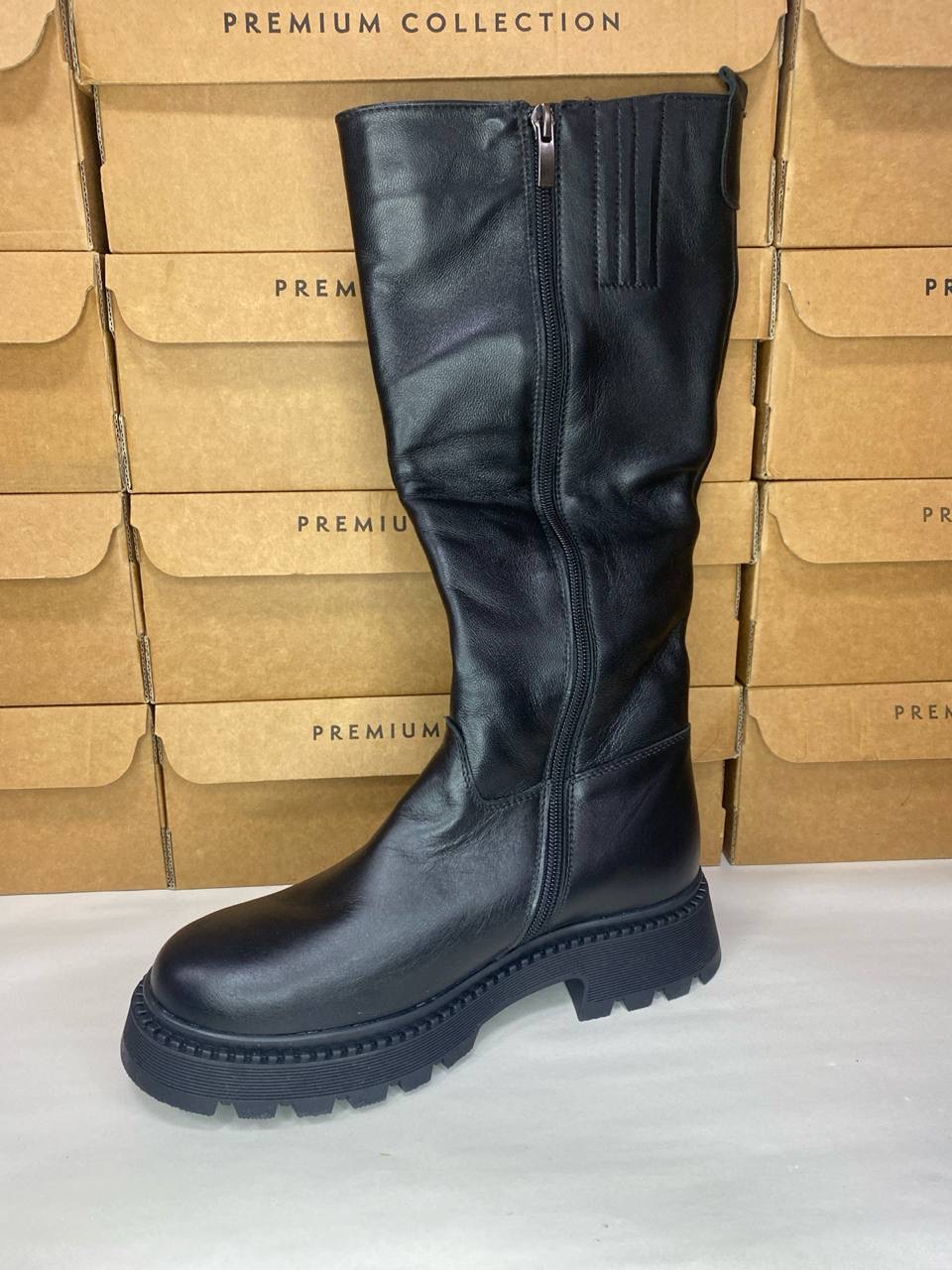 картинка Сапоги кожаные Benito от магазина Pratik