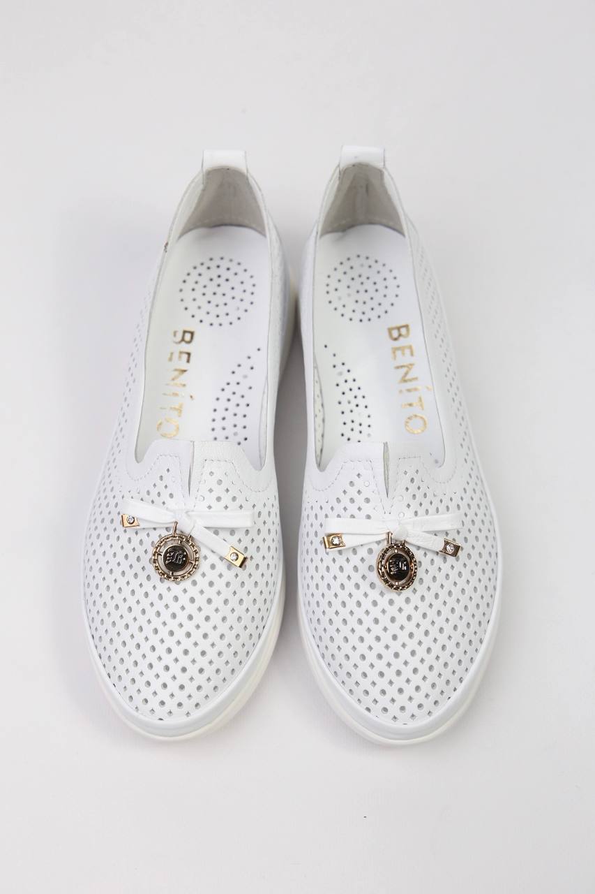 картинка Балетки кожаные Benito от магазина Pratik