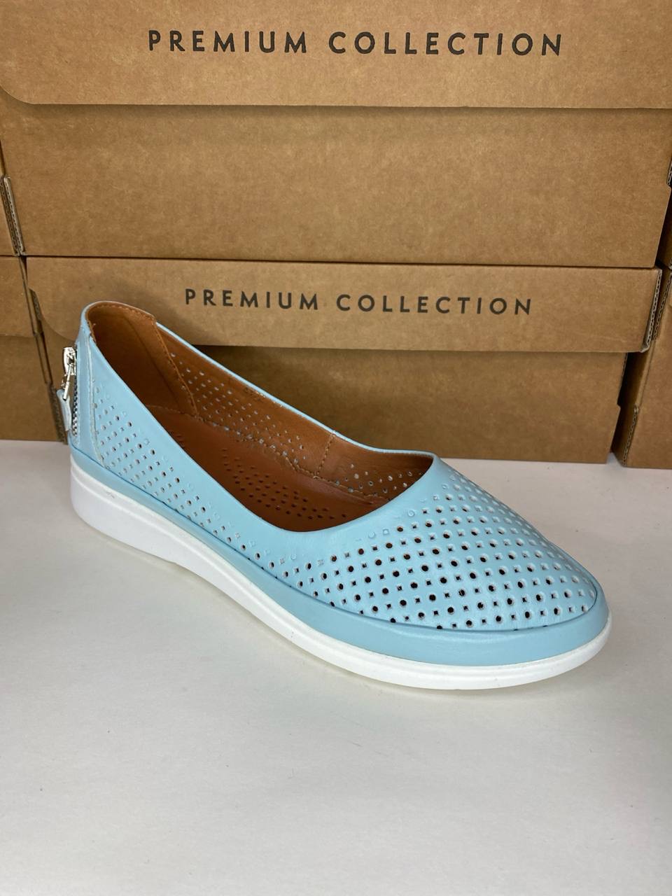 картинка Балетки кожаные Benito от магазина Pratik