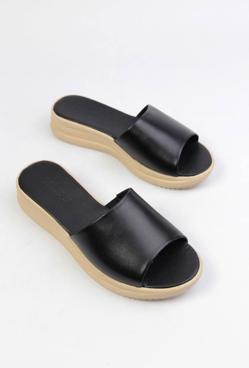 картинка Шлепанцы кожаные Benito от магазина Pratik