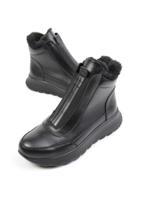 Ботинки кожаные Benito 3030-1/01/16 new- фото 1 - интернет-магазин обуви Pratik