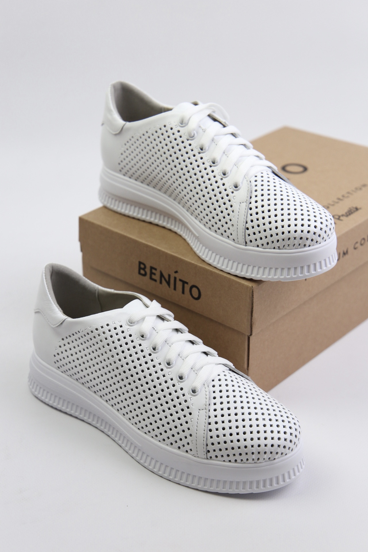 картинка Кеды кожаные Benito от магазина Pratik