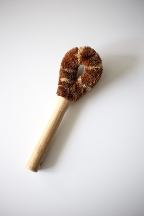 Щетка бамбуковая форма ушка (A) 08- фото 1 - интернет-магазин обуви Pratik