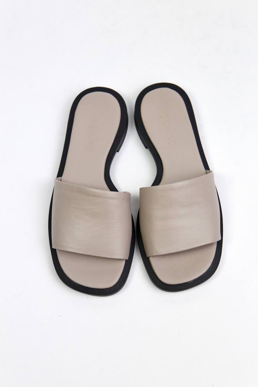 картинка Шлепанцы кожаные Benito от магазина Pratik