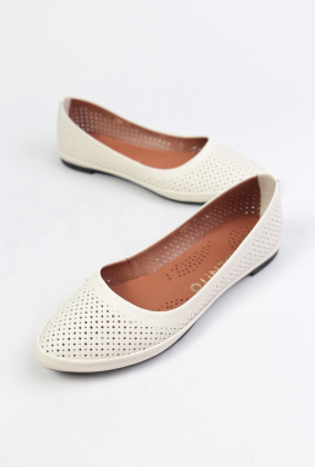 Балетки кожаные Benito 22989/39 new- фото 1 - интернет-магазин обуви Pratik