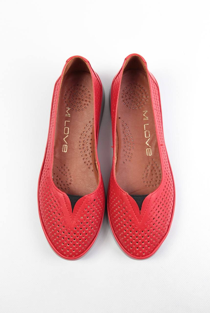 картинка Балетки кожаные Benito от магазина Pratik