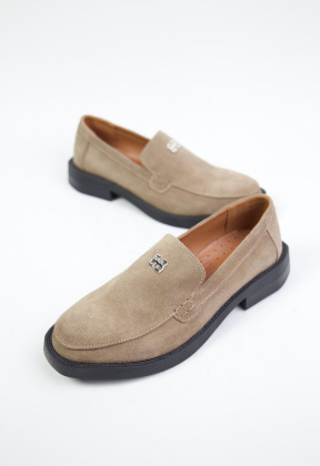 Лоферы замшевые Benito 2206/31/07 new- фото 1 - интернет-магазин обуви Pratik