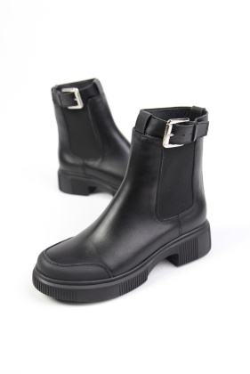 Ботинки кожаные Benito 1298/01/02 new- фото 1 - интернет-магазин обуви Pratik