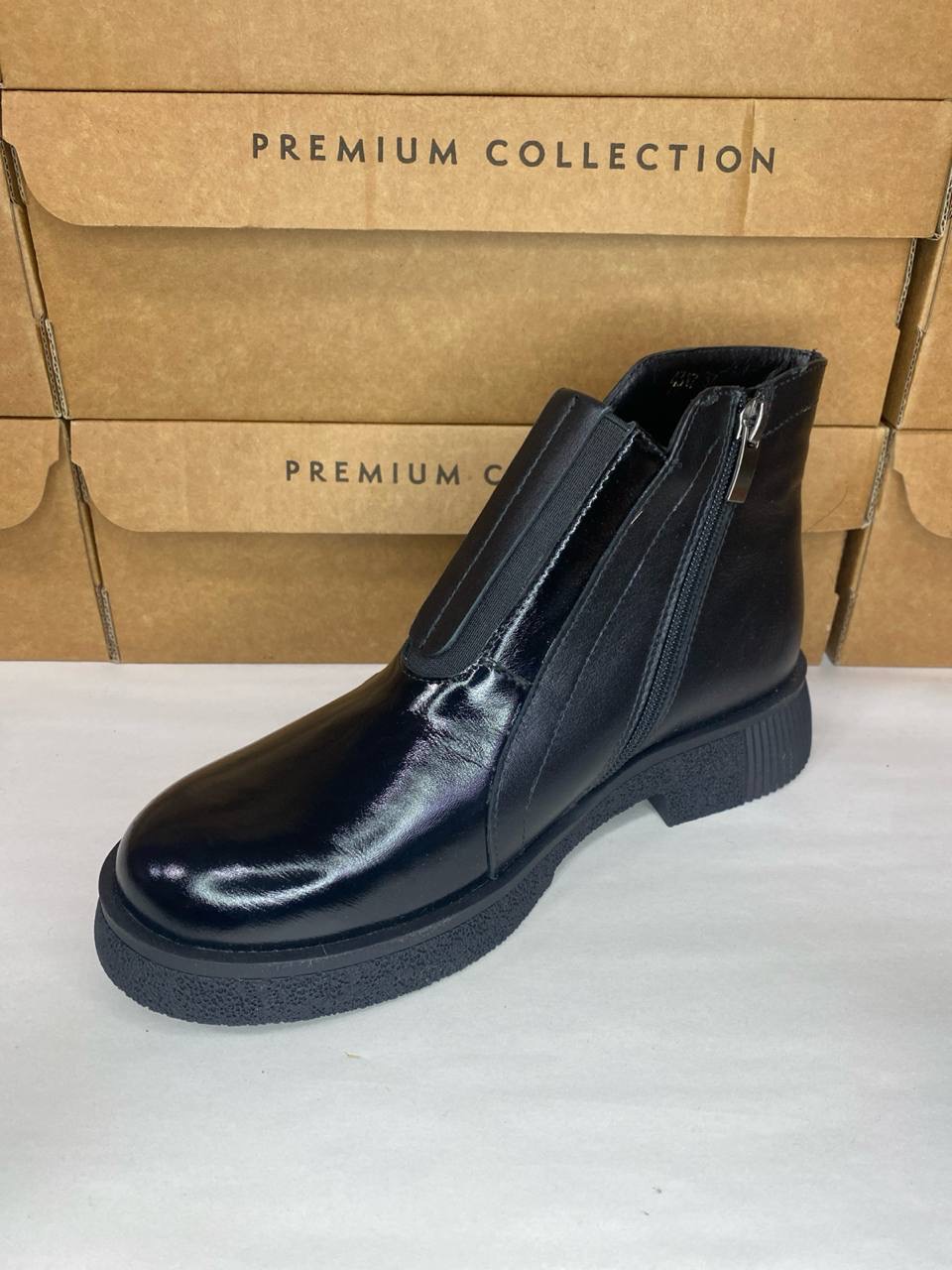 картинка Ботинки кожаные Benito от магазина Pratik