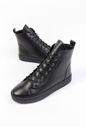 Ботинки кожаные Benito 1072-2/01/03 new- фото 1 - интернет-магазин обуви Pratik