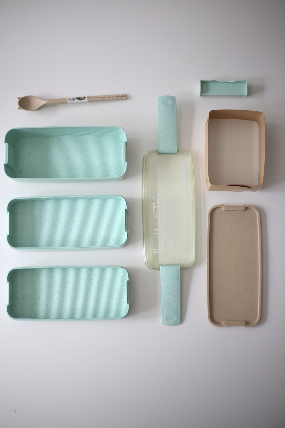 картинка Ланч-бокс 900 мл Зеленый от магазина Pratik