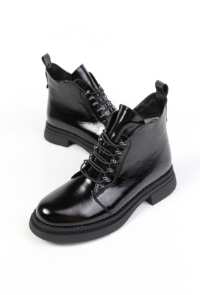 Ботинки кожаные Benito 43963/10 new- фото 1 - интернет-магазин обуви Pratik