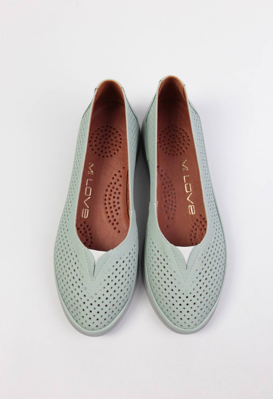 картинка Балетки кожаные Benito от магазина Pratik