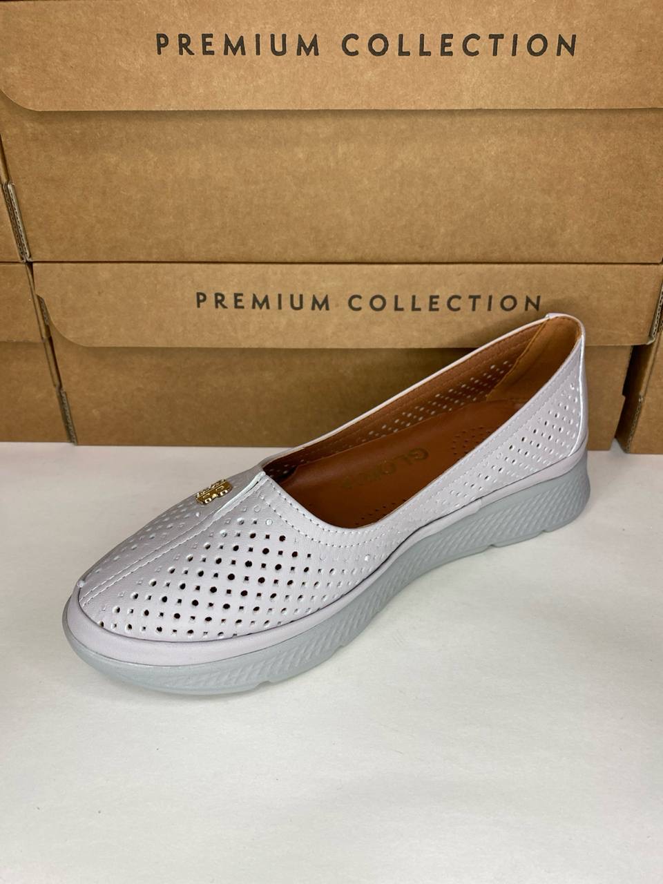 картинка Балетки кожаные Benito от магазина Pratik