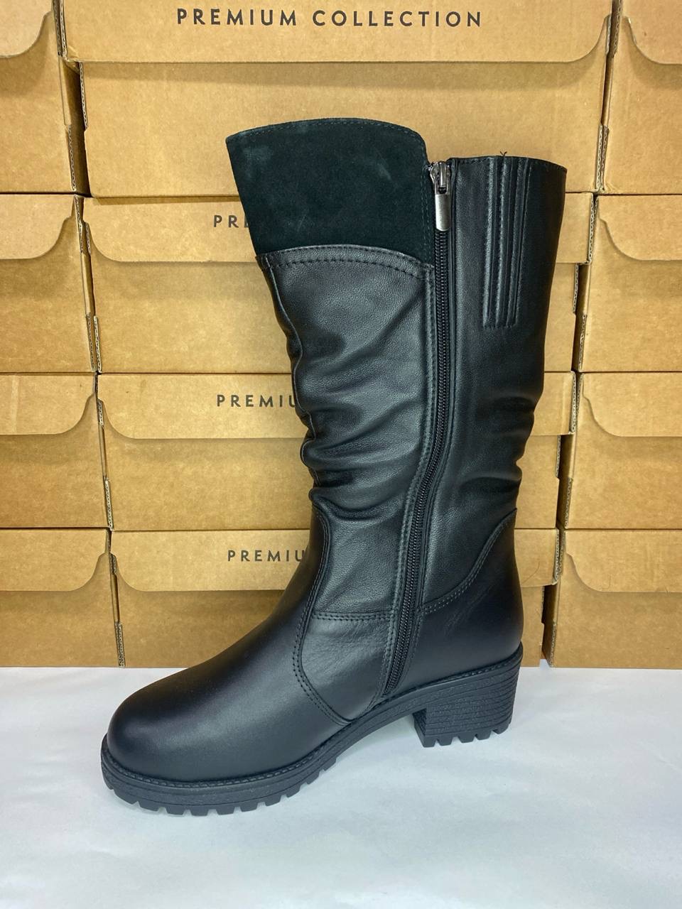 картинка Сапоги кожаные Benito от магазина Pratik