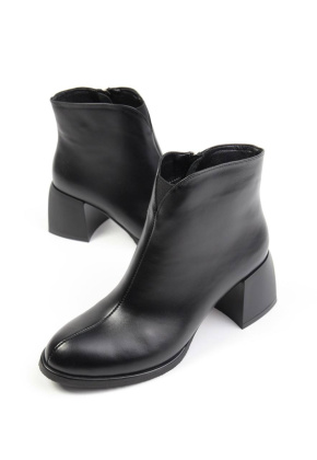 Ботильоны кожаные Benito 1234/01/02 new- фото 1 - интернет-магазин обуви Pratik