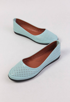 Балетки кожаные Benito 23342/5 new- фото 1 - интернет-магазин обуви Pratik