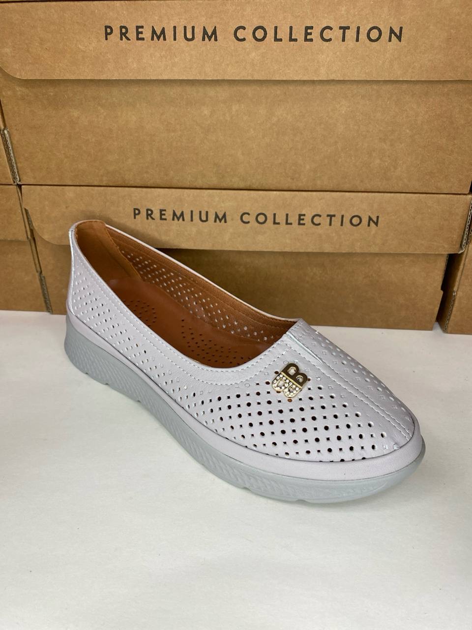 картинка Балетки кожаные Benito от магазина Pratik