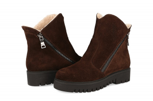 Ботинки замшевые Mariani 760/04/03- фото 1 - интернет-магазин обуви Pratik