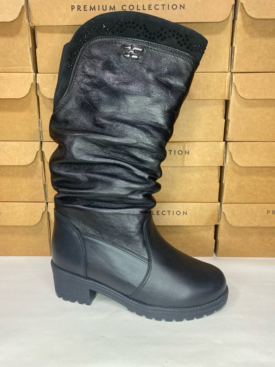 картинка Сапоги кожаные Benito от магазина Pratik