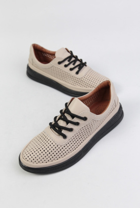 Кеды кожаные Benito 23637/41 new- фото 1 - интернет-магазин обуви Pratik