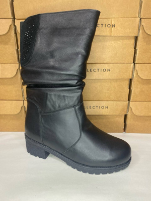 Сапоги кожаные Benito GL0981 new- фото 1 - интернет-магазин обуви Pratik