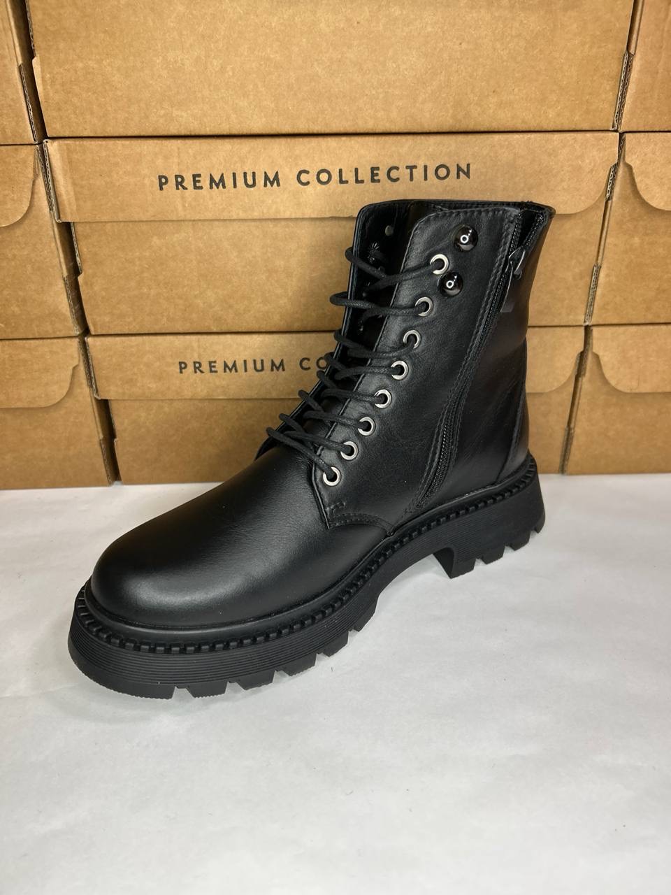 картинка Ботинки кожаные Benito от магазина Pratik