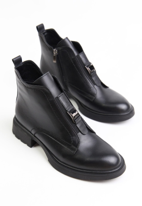 Ботинки кожаные Benito 1166/01/02 new- фото 1 - интернет-магазин обуви Pratik