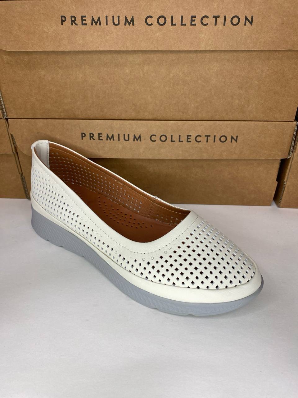 картинка Балетки кожаные Benito от магазина Pratik