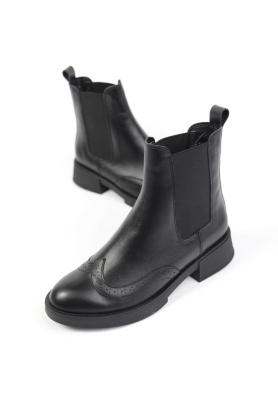 Ботинки кожаные Benito 1130-1/01/02 new- фото 1 - интернет-магазин обуви Pratik