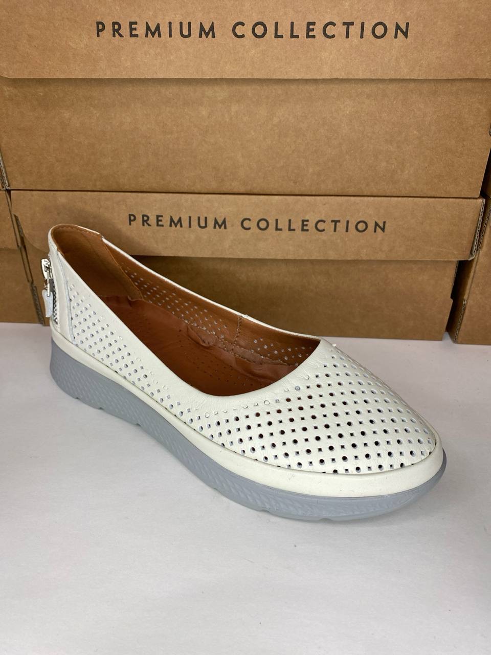 картинка Балетки кожаные Benito от магазина Pratik