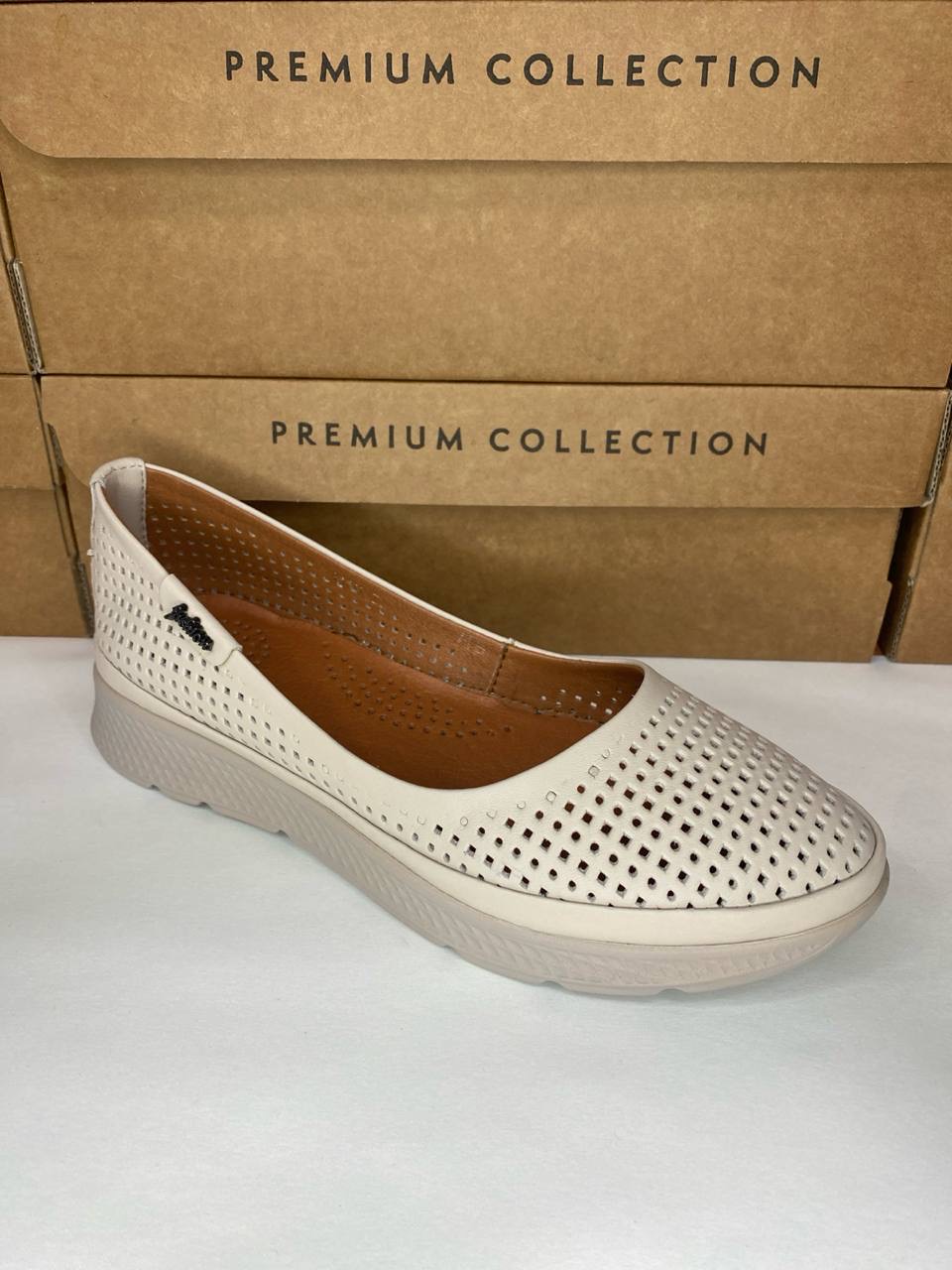 картинка Балетки кожаные Benito от магазина Pratik