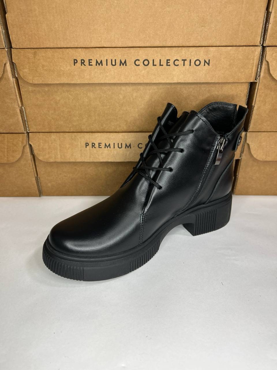 картинка Ботинки кожаные Benito от магазина Pratik