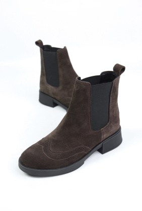 Ботинки замшевые Benito 1130-1/30/02 new- фото 1 - интернет-магазин обуви Pratik