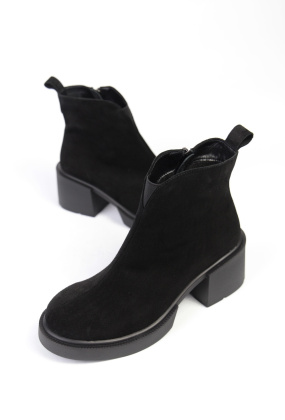 Ботильоны замшевые Benito 1183-1/02/02 new- фото 1 - интернет-магазин обуви Pratik