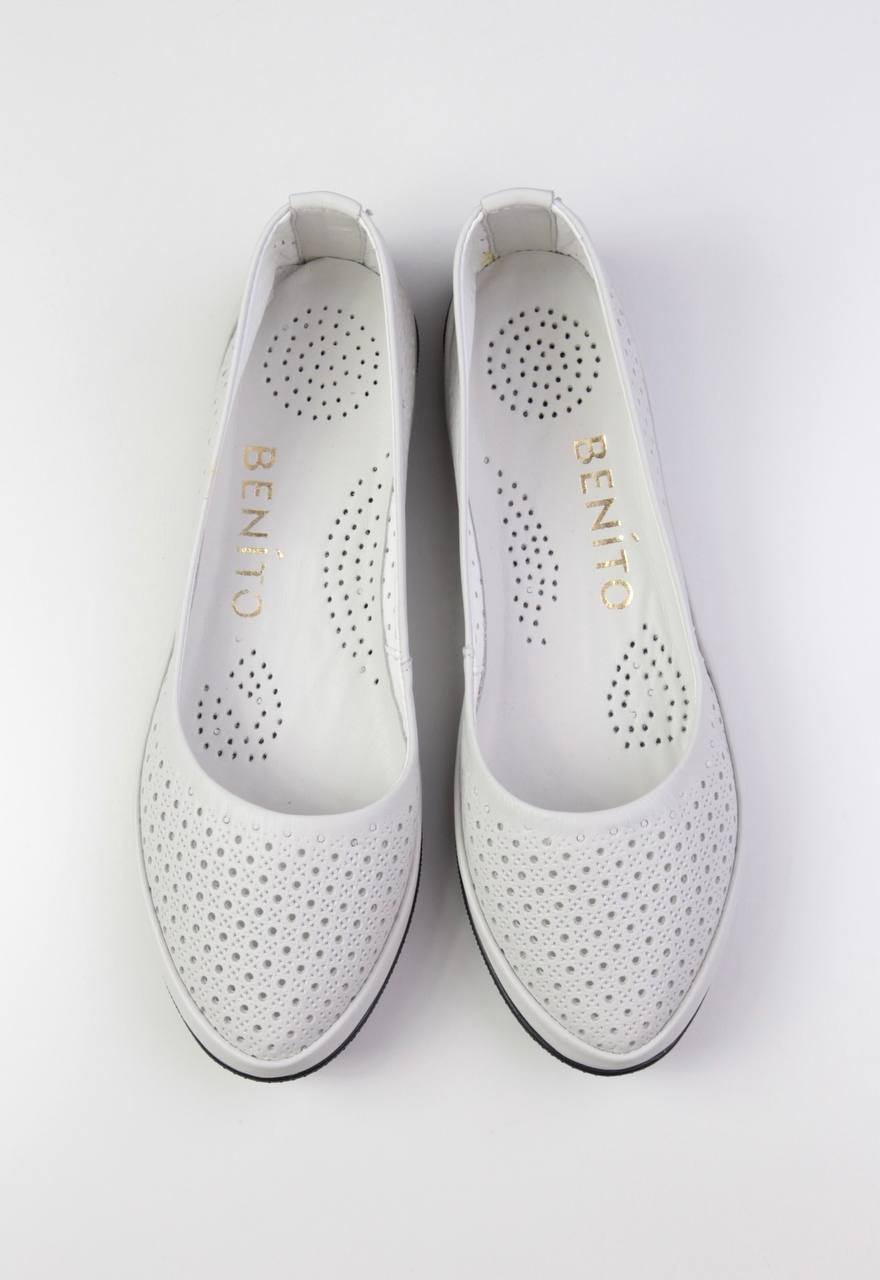 картинка Балетки кожаные Benito от магазина Pratik