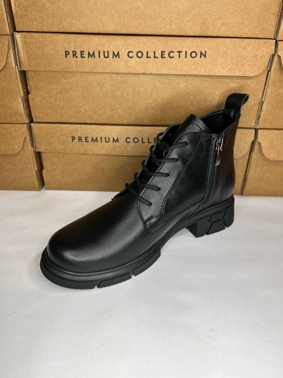 картинка Ботинки кожаные Benito от магазина Pratik