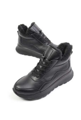 Ботинки кожаные Benito 3028-1/01/16 new- фото 1 - интернет-магазин обуви Pratik