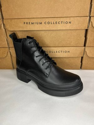 Ботинки кожаные Benito BE0998 new- фото 1 - интернет-магазин обуви Pratik