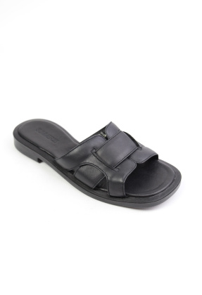 Шлепанцы кожаные Benito BE0664 new- фото 1 - интернет-магазин обуви Pratik