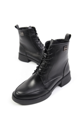 Ботинки кожаные Benito 1305/01/03 new- фото 1 - интернет-магазин обуви Pratik